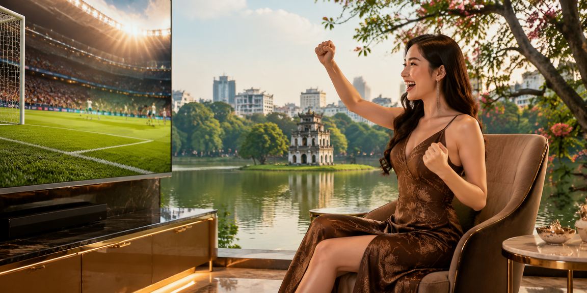 Người dùng Hà Nội kiểm tra tài khoản và nạp tiền thưởng bên ly cà phê sáng yên tĩnh