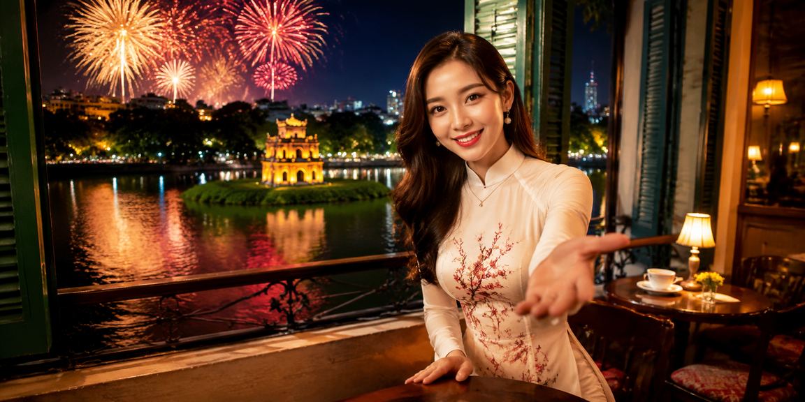 Người dùng Hà Nội xem kết quả xổ số và kiểm tra tài khoản bên ly cà phê sáng